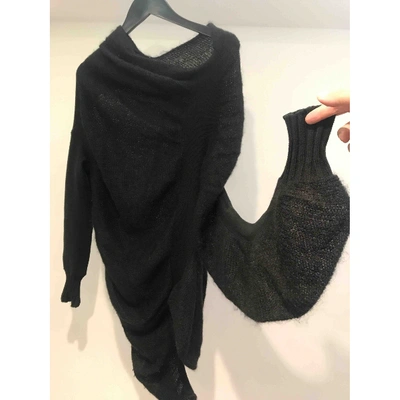 Pre-owned Alessandra Marchi Wool Jumper In Black