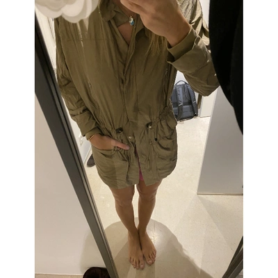 Pre-owned Gucci Brown Trench Coat