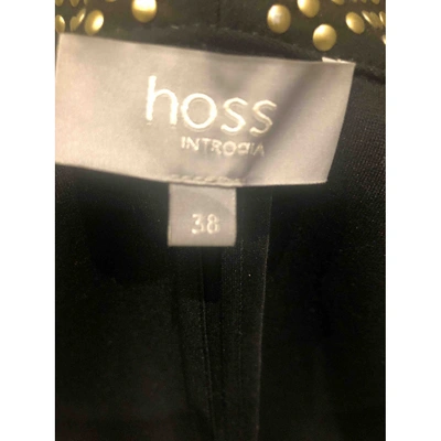 Pre-owned Hoss Intropia Black Viscose Jacket