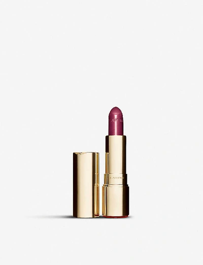 Shop Clarins Plum Joli Rouge Brillant Lipstick 3.5g