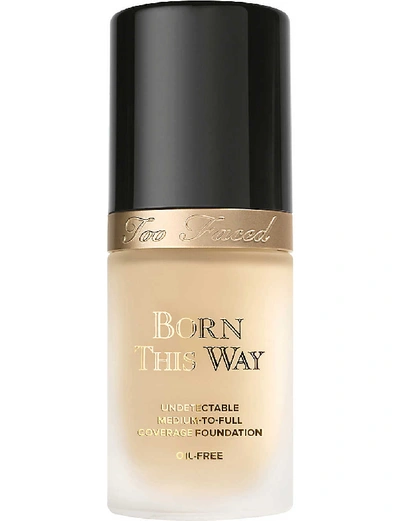 Shop Too Faced Ivory Born This Way Liquid Foundation 30ml In Ivory (cream)