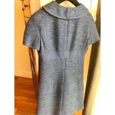 Pre-owned Chanel Mini Dress In Blue