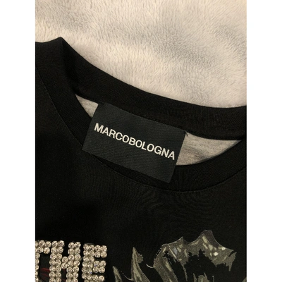 Pre-owned Marco Bologna Black Cotton  Top