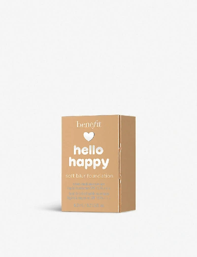 Shop Benefit Hello Happy Soft Blur Foundation Travel-sized Mini 6.0ml In 06