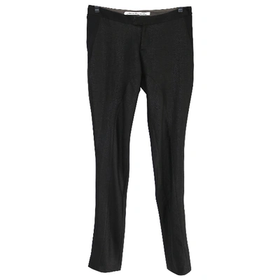 Pre-owned Alessandra Marchi Black Trousers