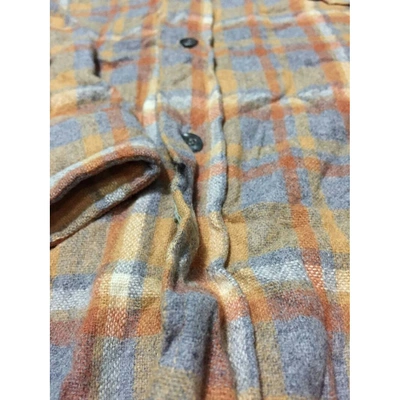 Pre-owned Pendleton Wool Shirt In Brown