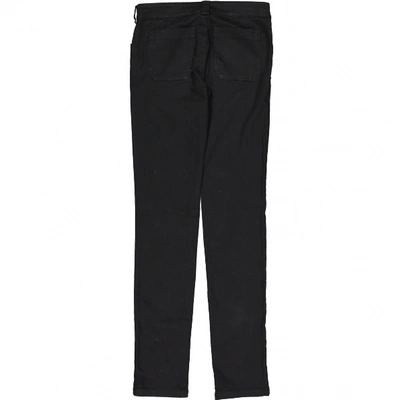 Pre-owned Balenciaga Slim Pants In Black