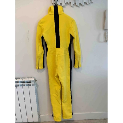 Pre-owned Fusalp Jumpsuit In Yellow