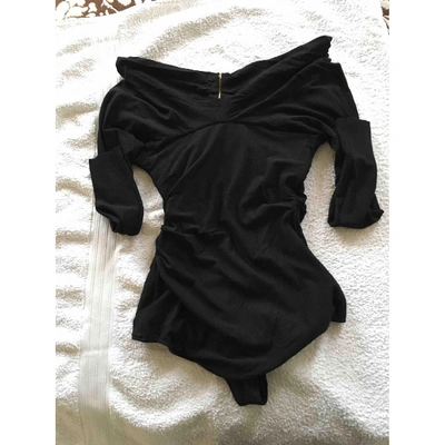 Pre-owned Carven Black Wool  Top