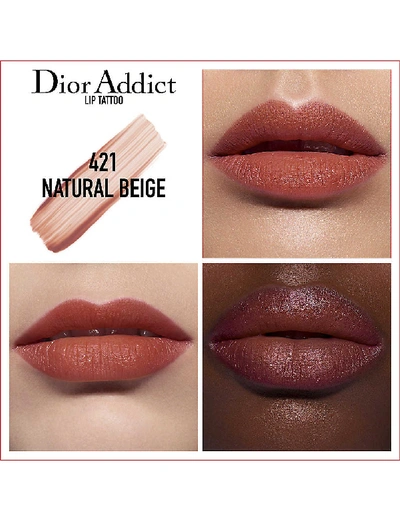Shop Dior Natural Beige Addict Lip Tattoo Lip Tint 7g