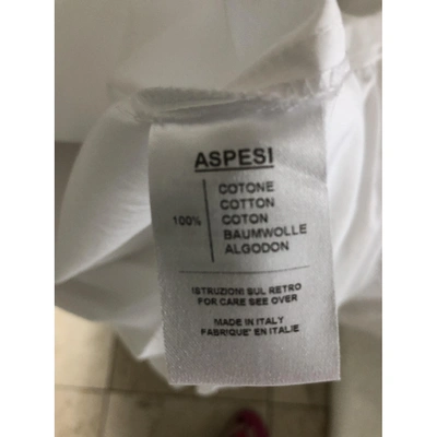 Pre-owned Aspesi White Cotton  Top