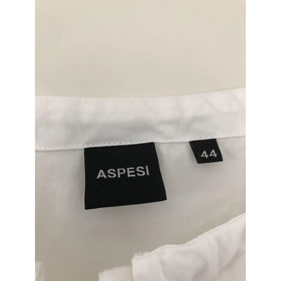 Pre-owned Aspesi White Cotton  Top