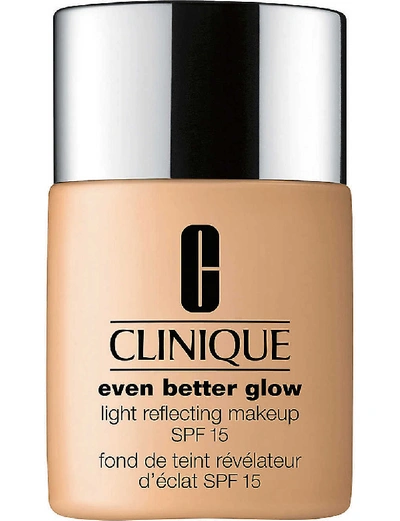 Shop Clinique Cn 62 Porcelain Beige Even Better Glow Light Reflecting Makeup Spf 15 30ml