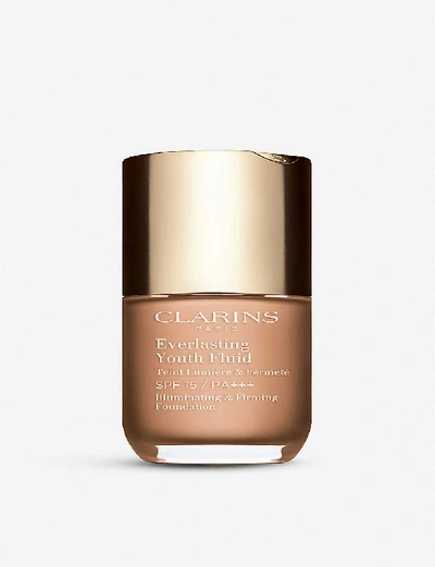 Shop Clarins Everlasting Youth Fluid Foundation 30ml In 109