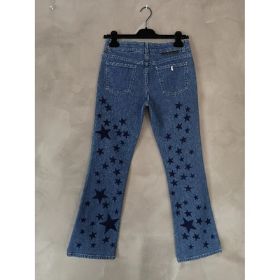 Pre-owned Stella Mccartney Slim Jeans In Blue