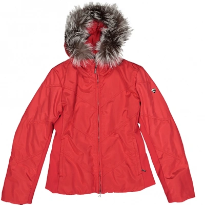 Pre-owned Post Card Puffer In Red