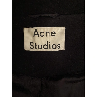 Pre-owned Acne Studios Black Wool Jacket