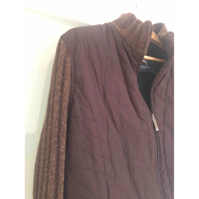 Pre-owned Burberry Jacket In Brown