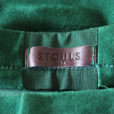 Pre-owned Stouls Trousers In Green
