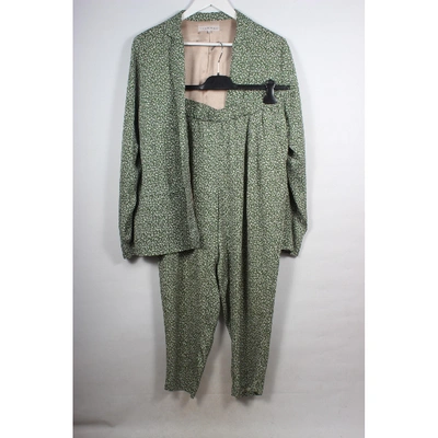 Pre-owned Alexander Terekhov Green Silk Jacket