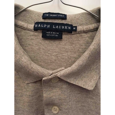 Pre-owned Ralph Lauren Grey Cotton Top