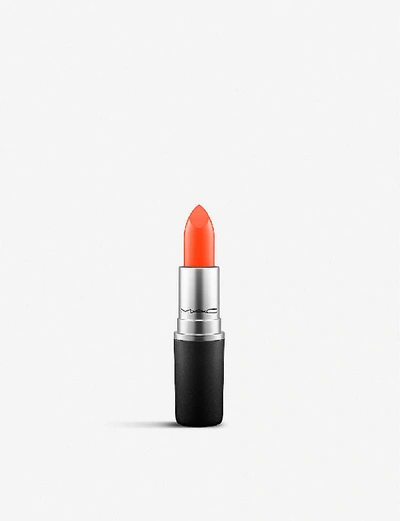 Shop Mac Lustre Lipstick 3g In Neon Orange