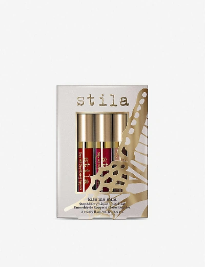 Shop Stila Stay All Day Liquid Lipstick Set 3x1.5ml