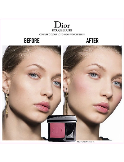 Shop Dior Poison Matte Rouge Blush Couture Colour Powder Blush 6.7g