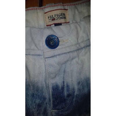 Pre-owned Tommy Hilfiger Blue Denim - Jeans Shorts