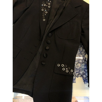 Pre-owned Dondup Black Viscose Jacket
