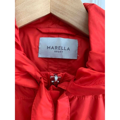 Pre-owned Marella Red Coat