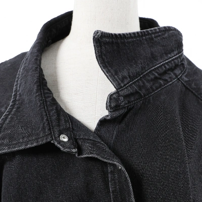 Pre-owned Balenciaga Black Denim - Jeans Jacket