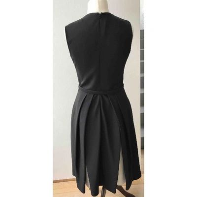 Pre-owned Polo Ralph Lauren Black Silk Dress