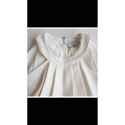 Pre-owned Alexis White Cotton Top