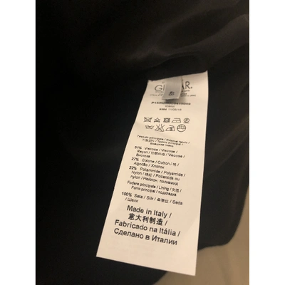 Pre-owned N°21 Silk Mid-length Skirt In Black
