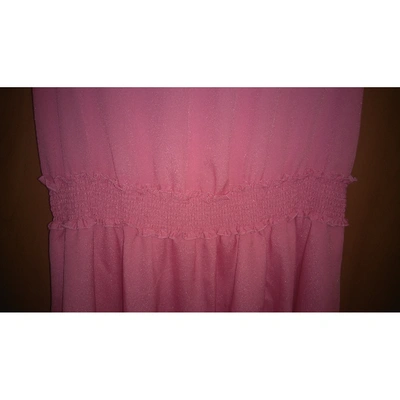 Pre-owned Raoul Mid-length Dress In Pink