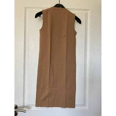 Pre-owned Wolford Mid-length Dress In Brown