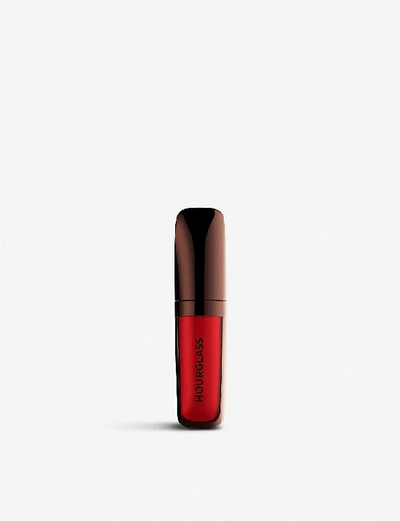 Shop Hourglass Opaque Rouge Liquid Lipstick 3g In Raven