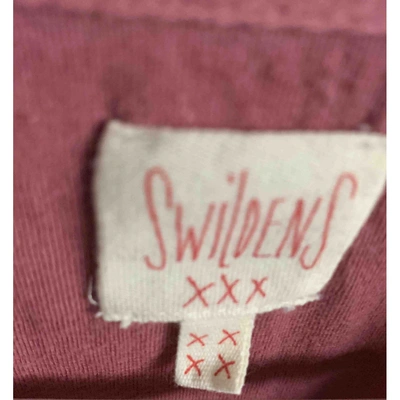 Pre-owned Swildens Pink Cotton Top