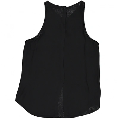 Pre-owned A.l.c Black Viscose Top