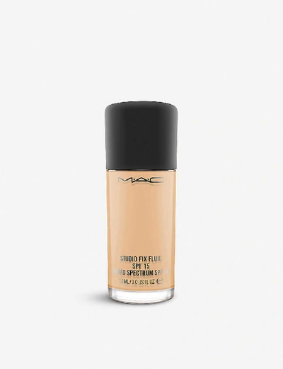 Shop Mac Studio Fix Fluid Spf 15 Foundation In Nc25