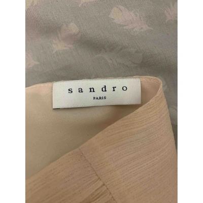 Pre-owned Sandro Pink Dress