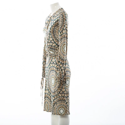 Pre-owned Valentino Maxi Dress In Beige