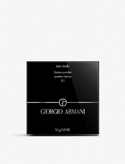 Shop Giorgio Armani Neo Nude Compact Powder Foundation Refill 6g In 6.5