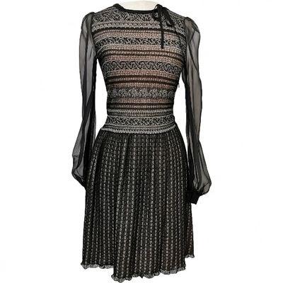 Pre-owned Valentino Lace Mini Dress In Other