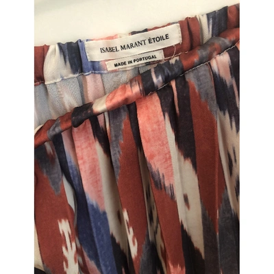 Pre-owned Isabel Marant Étoile Mini Skirt In Multicolour