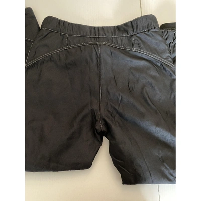 Pre-owned Colmar Straight Pants In Black