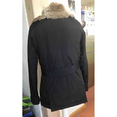 Pre-owned Woolrich Jacket In Black