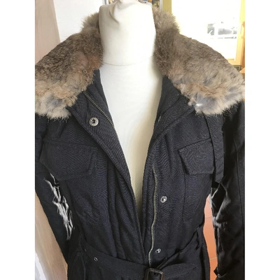 Pre-owned Woolrich Jacket In Black