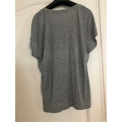 Pre-owned Set Grey Viscose Top